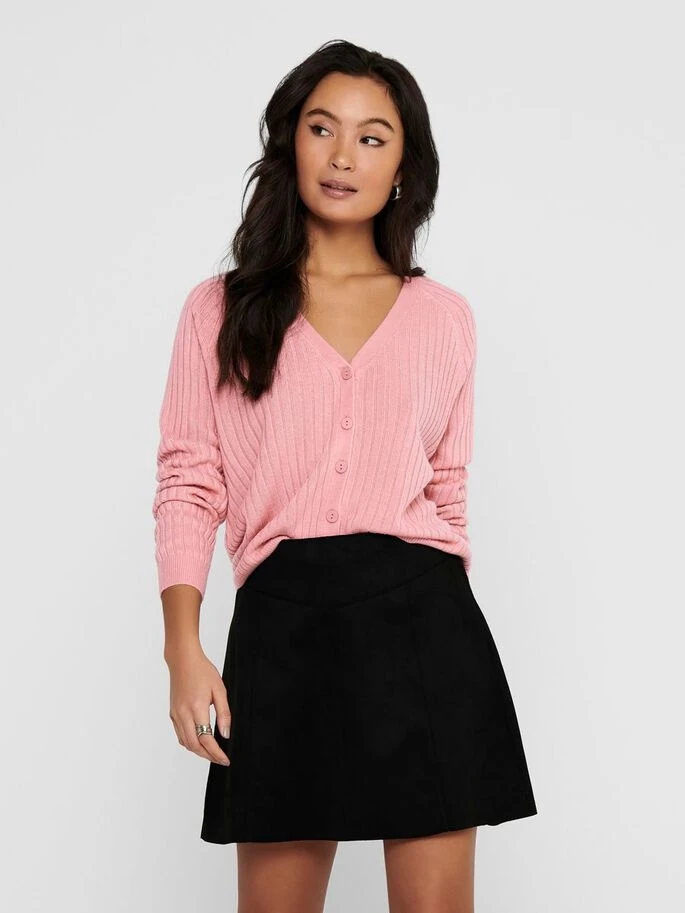 Кардиган ONLAMALIA L/S CARDIGAN CC KNT 15219321 Blush ONLY S Розовий — фото 4
