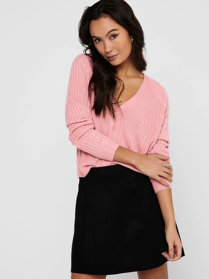 Кардиган ONLAMALIA L/S CARDIGAN CC KNT 15219321 Blush ONLY S Розовий — фото 5