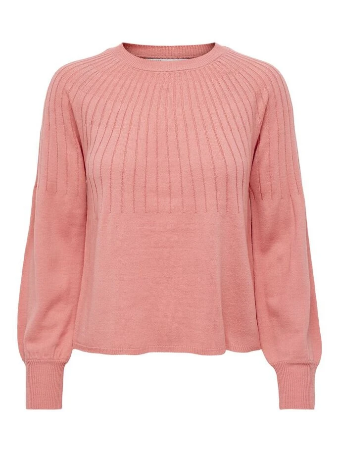 Пуловер ONLAMALIA L/S PULLOVER CC KNT 15219325 Blush ONLY M Розовий — фото 3