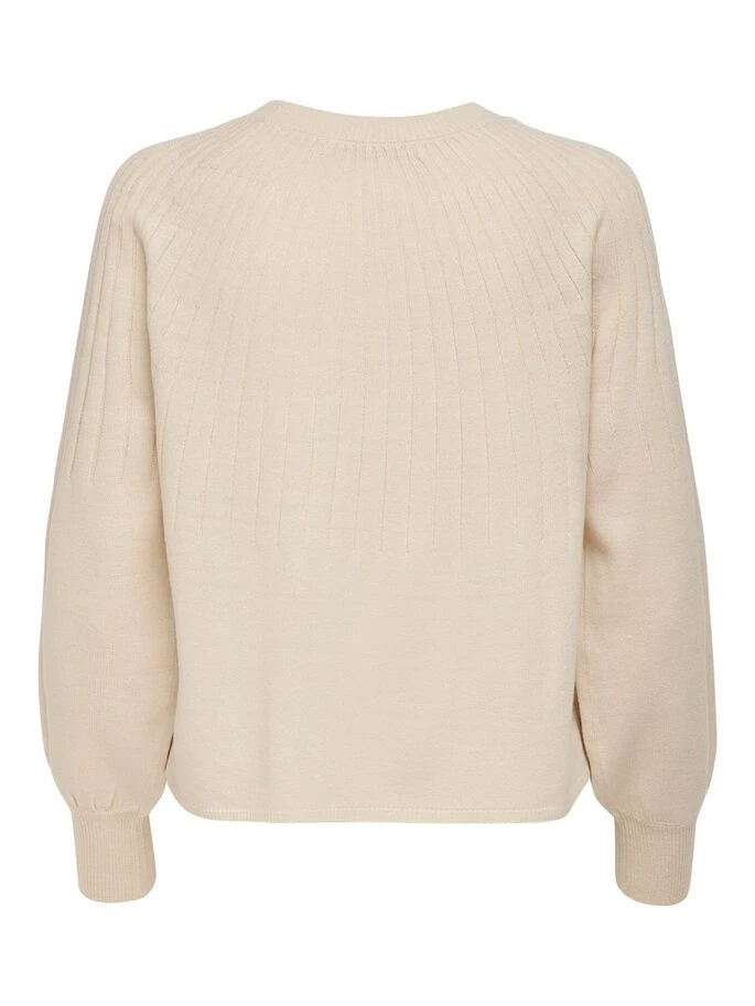 Пуловер ONLAMALIA L/S PULLOVER CC KNT 15219325 Pumice Stone ONLY L Бежевий — фото 4