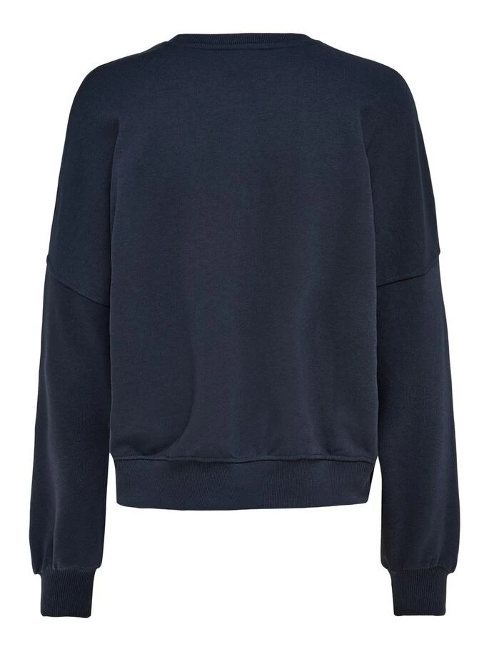 Толстовка ONLEDITH LIFE L/S O-NECK SWT 15225077 Night Sky ONLY M Темно-синій — фото 4