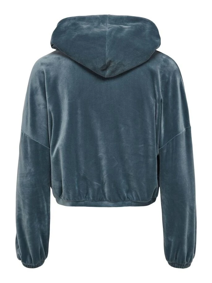 Худі ONLLAYA L/S ZIP HOOD 15231363 Blue Mirage ONLY L Синій — фото 6