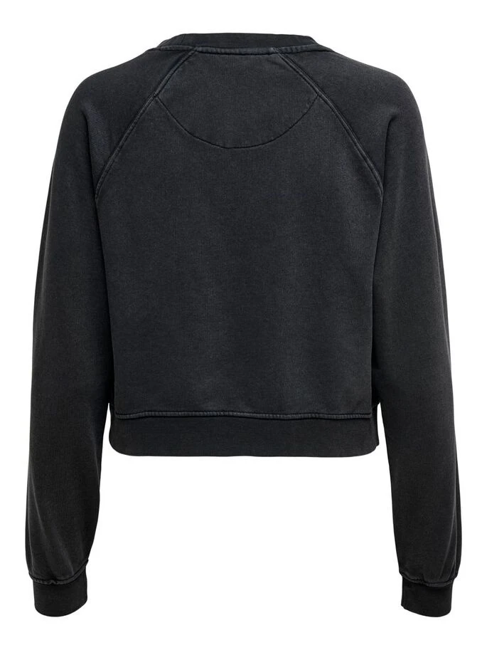 Толстовка ONLSMILEY LIFE L/S SWT 15232823 Black-SMILEY ONLY M Чорний — фото 7