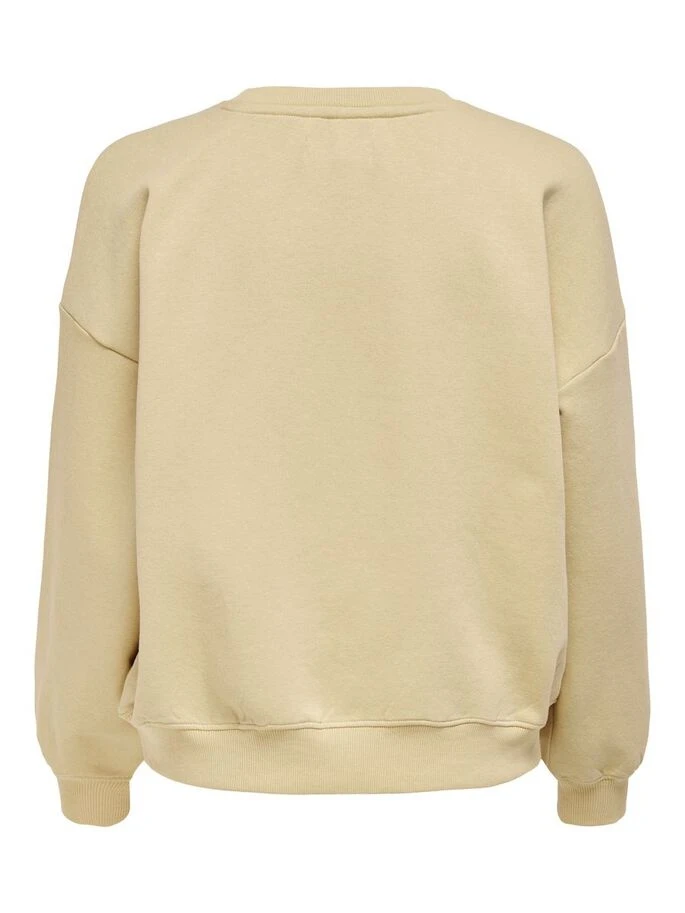 Толстовка ONLWANTED L/S SWEAT SWT 15235575 Mojave Desert ONLY S Бежевий — фото 4