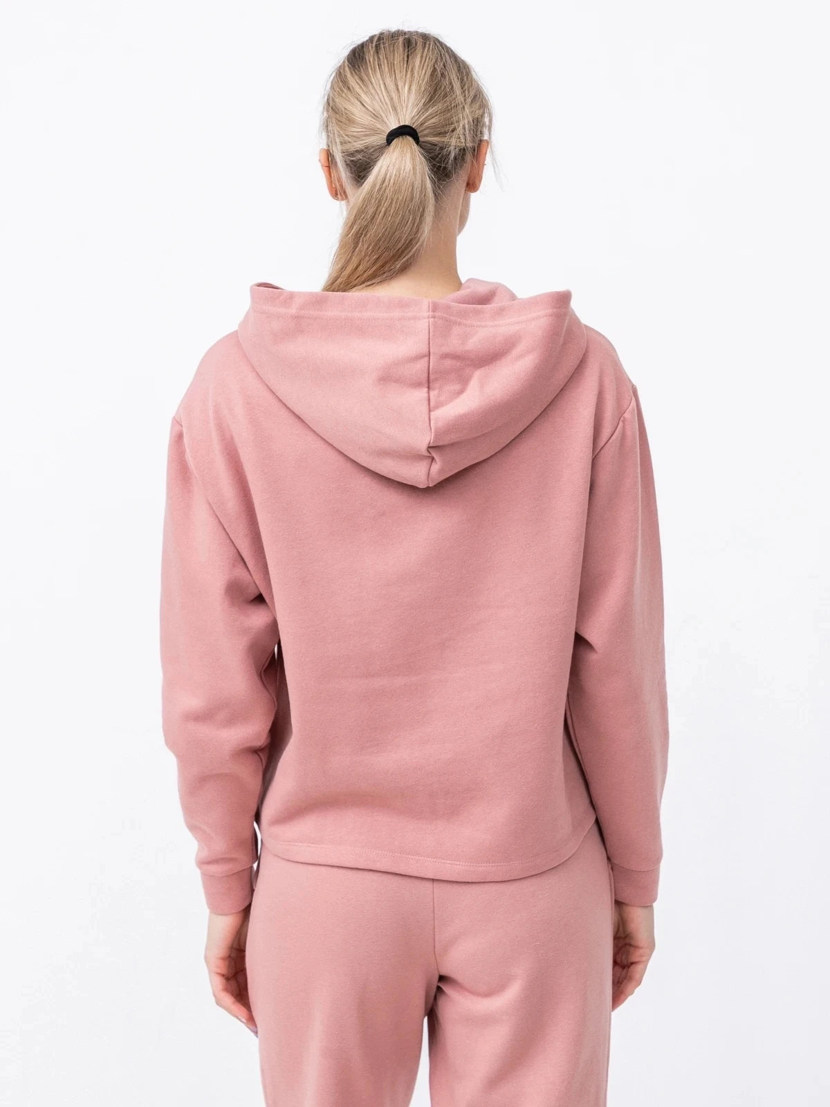 Толстовка ONLCOMFY LIFE L/S HOOD SWT 15236616-Ash Rose ONLY XS Розовий — фото 4