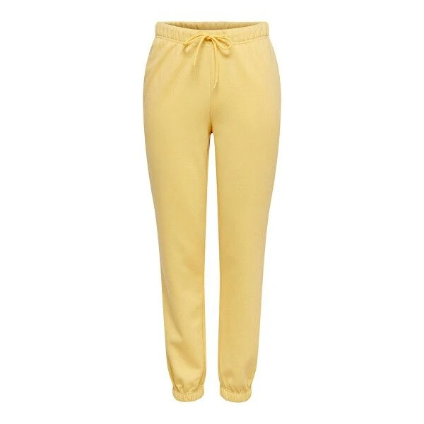 Штани ONLCOMFY LIFE PANT SWT 15236619-Straw ONLY L Жовтий — фото 3