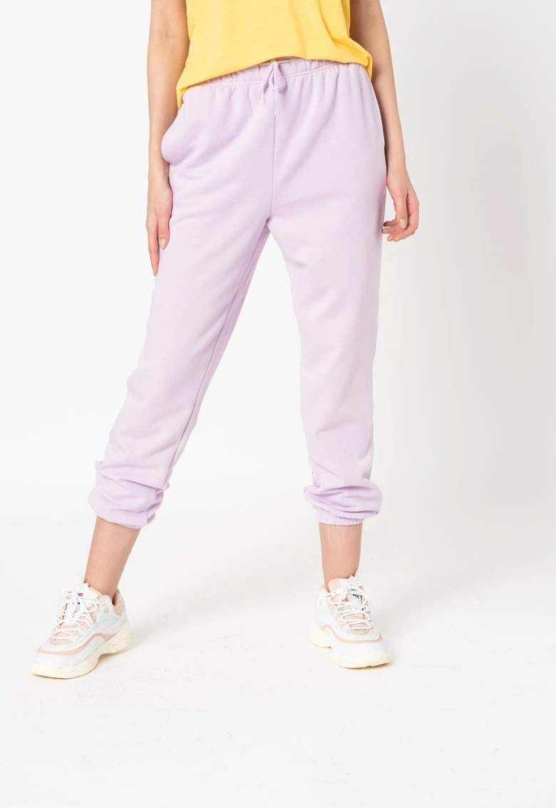 Штани ONLCOMFY LIFE PANT SWT 15236619 Orchid Bloom ONLY L Бузковий — фото 4