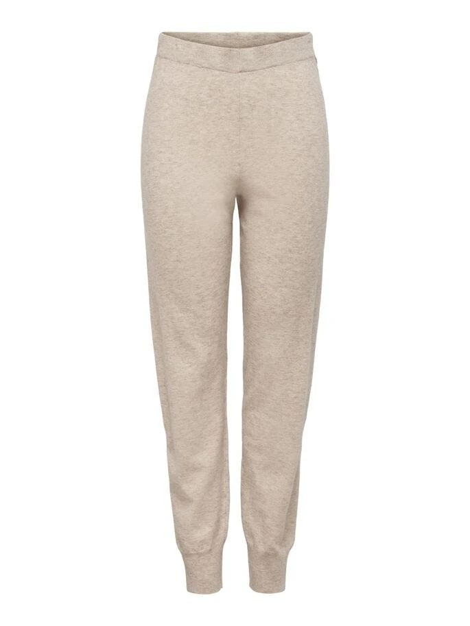Штани ONLYOUNGER PANTS KNT 15238341-Humus-Detail:W. MELANGE ONLY M Бежевий — фото 6