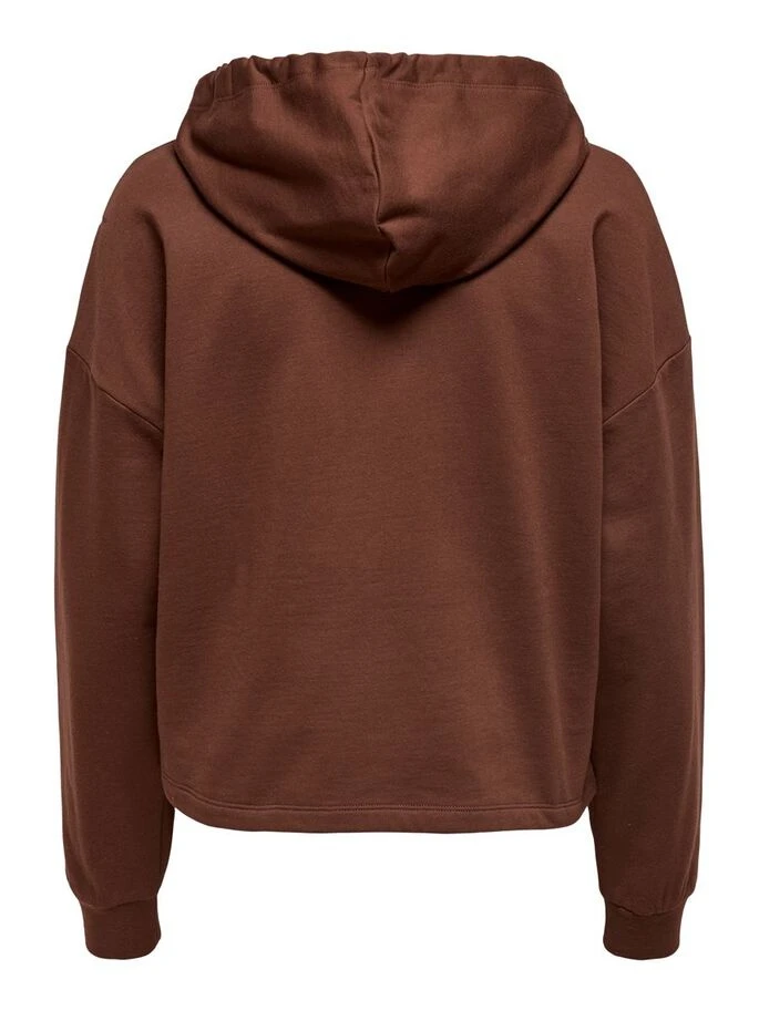 Толстовка ONLDREAMER LIFE L/S HOOD SWT NOOS 15241103 Chocolate Fondant ONLY L Коричневий — фото 4