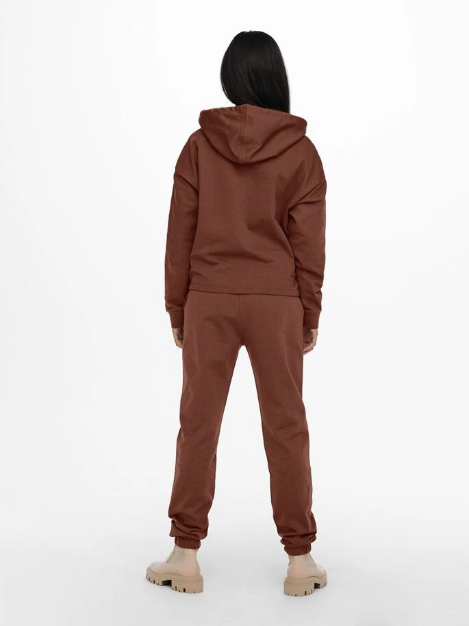 Толстовка ONLDREAMER LIFE L/S HOOD SWT NOOS 15241103 Chocolate Fondant ONLY L Коричневий — фото 7