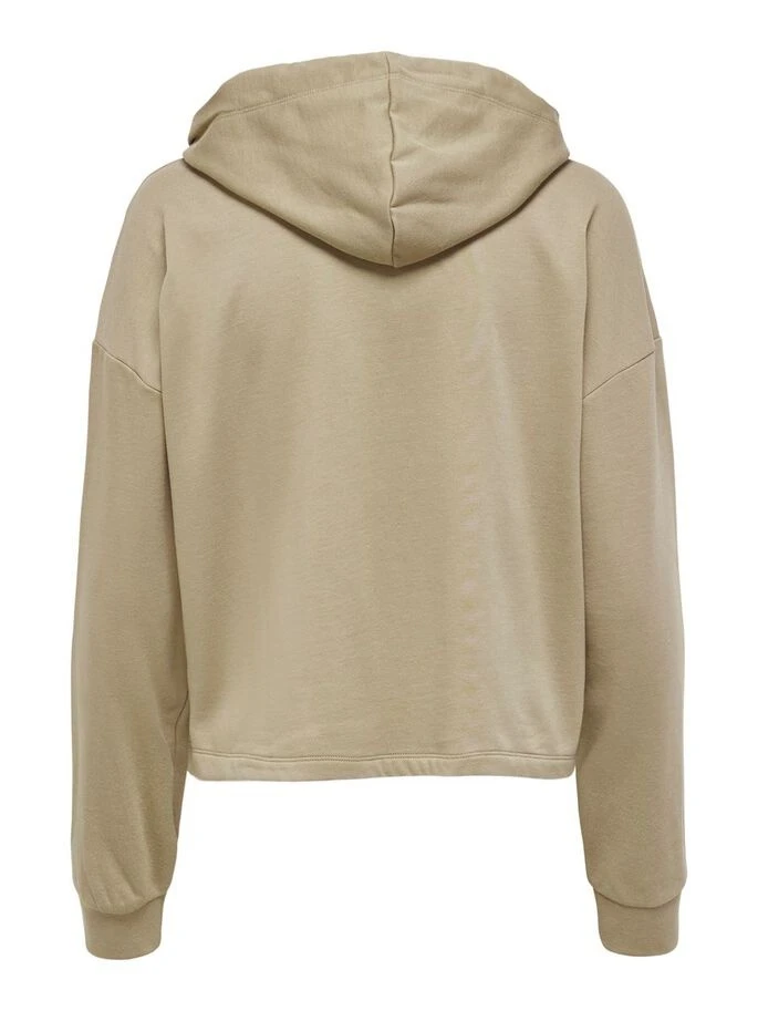 Толстовка ONLDREAMER LIFE L/S HOOD SWT NOOS 15241103 Silver Mink ONLY M Бежевий — фото 4