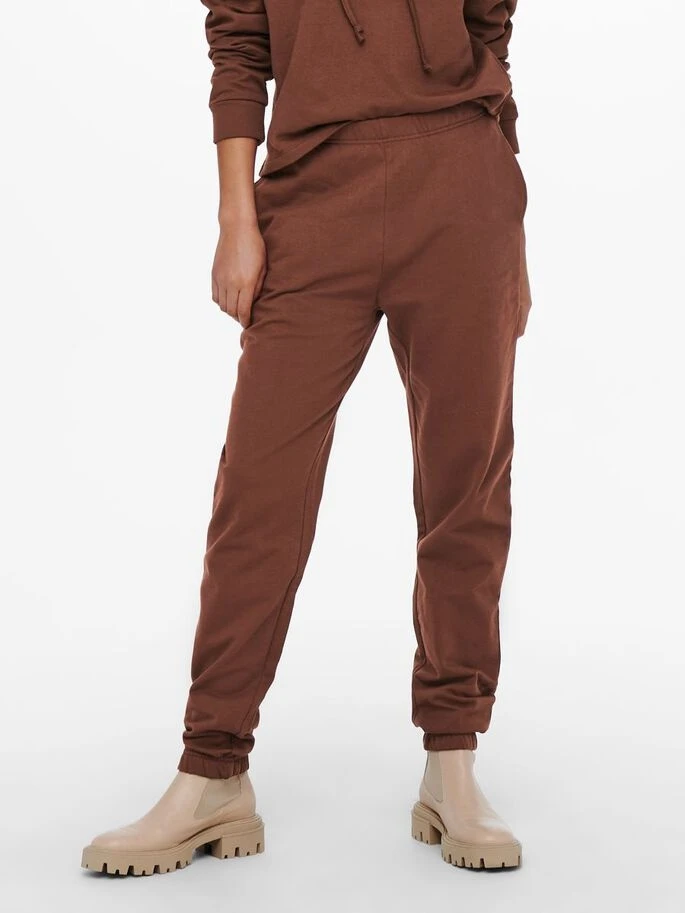 Штани ONLDREAMER LIFE SWEAT PANT SWT NOOS 15241104 Chocolate Fondant ONLY L/30 Коричневий — фото 5