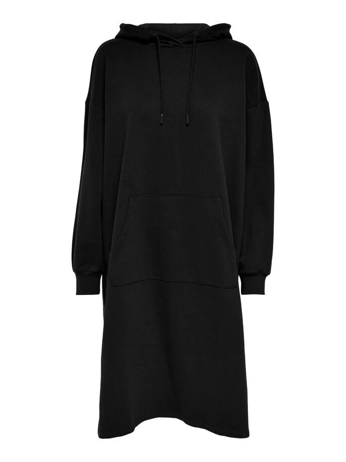 Сукня ONLCHELSEA LIFE L/S OVERSIZE DRESS SWT 15241307-Black ONLY L Чорний — фото 6