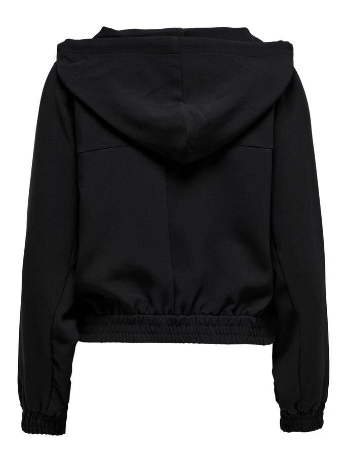 Толстовка ONLMARIYA L/S ZIP HOODIE PNT 15243731-Black ONLY L Чорний — фото 4
