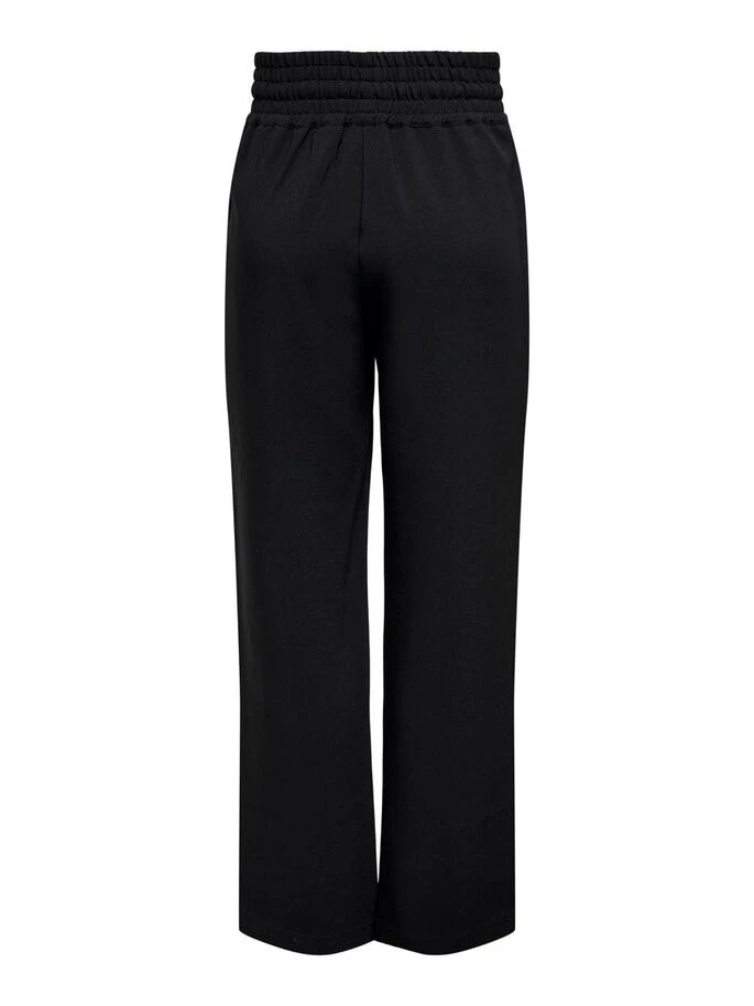 Штани ONLMARIYA X-HW STRAIGHT PULL-UP PNT 15243732-Black ONLY M/32 Чорний — фото 4