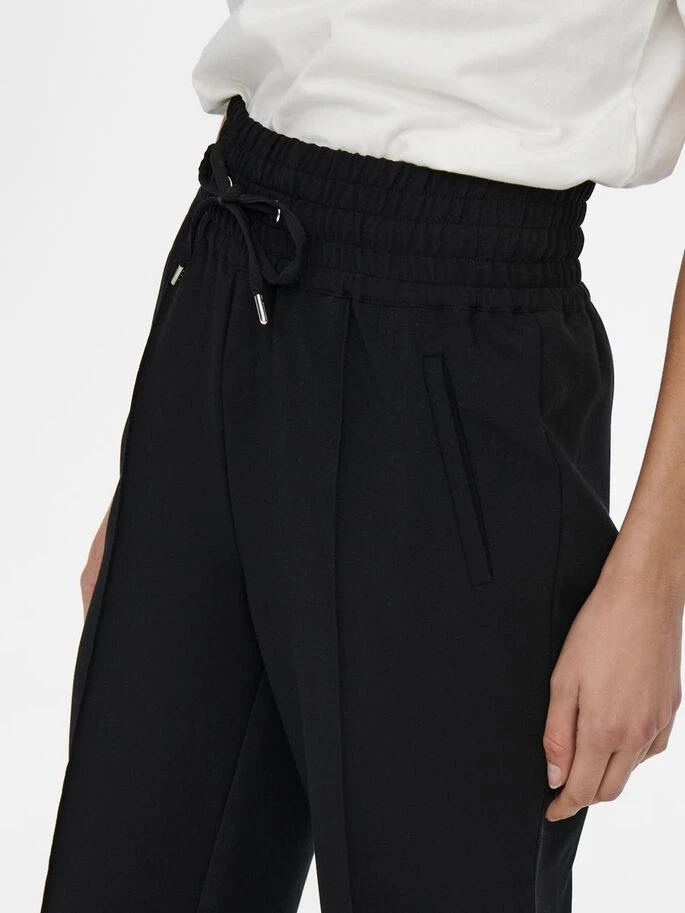 Штани ONLMARIYA X-HW STRAIGHT PULL-UP PNT 15243732-Black ONLY M/32 Чорний — фото 7