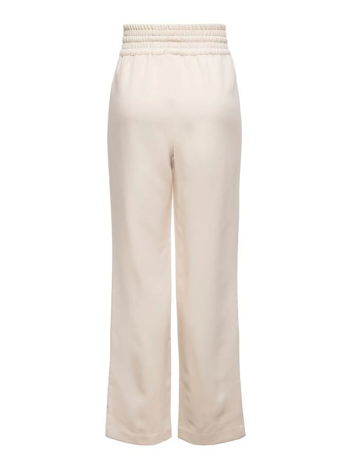 Штани ONLMARIYA X-HW STRAIGHT PULL-UP PNT 15243732-Whitecap Gray ONLY M/32 Білий — фото 4
