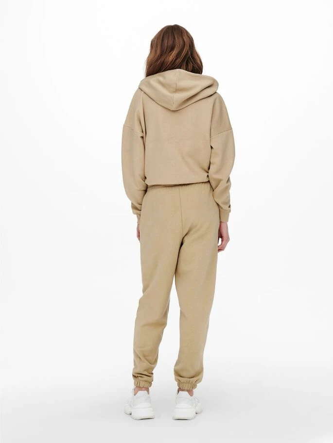 Штани ONLFEEL LIFE NEW PANT NOOS SWT 15243747-Humus ONLY XL/32 Бежевий — фото 4