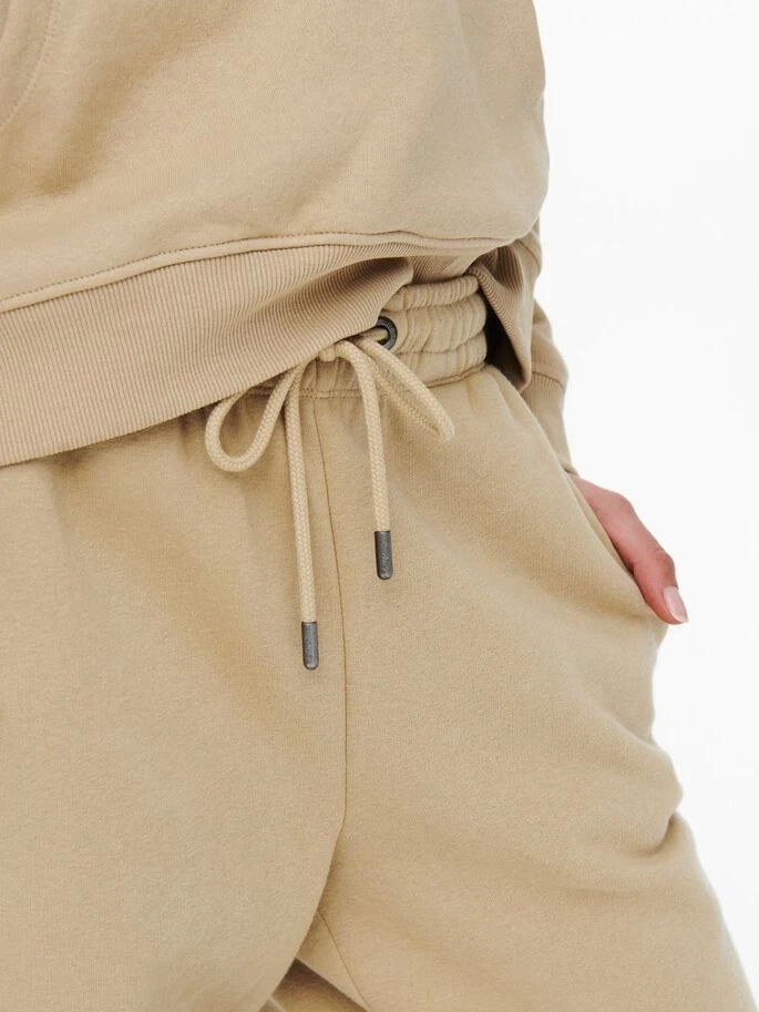 Штани ONLFEEL LIFE NEW PANT NOOS SWT 15243747-Humus ONLY XL/32 Бежевий — фото 5