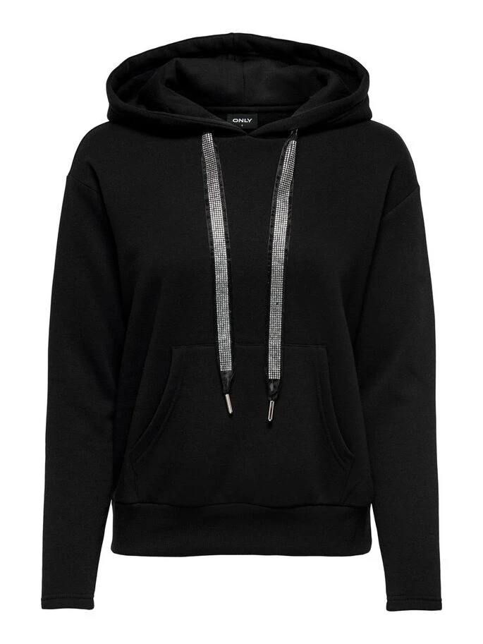 Худі ONLDREAM L/S HOOD SWT 15245133-Black ONLY L Чорний — фото 5
