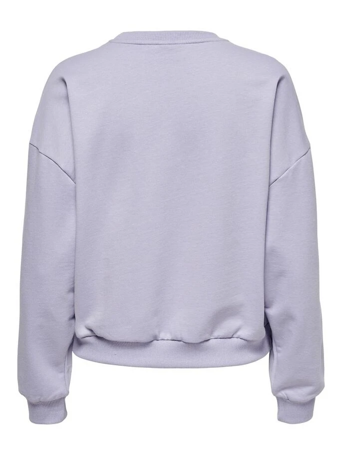 Худі ONLDISNEY LIFE L/S MINNIE FLOWER BOX SWT 15250095-Cosmic Sky-Print:MINNIE HAPPY ONLY L Бузковий — фото 6