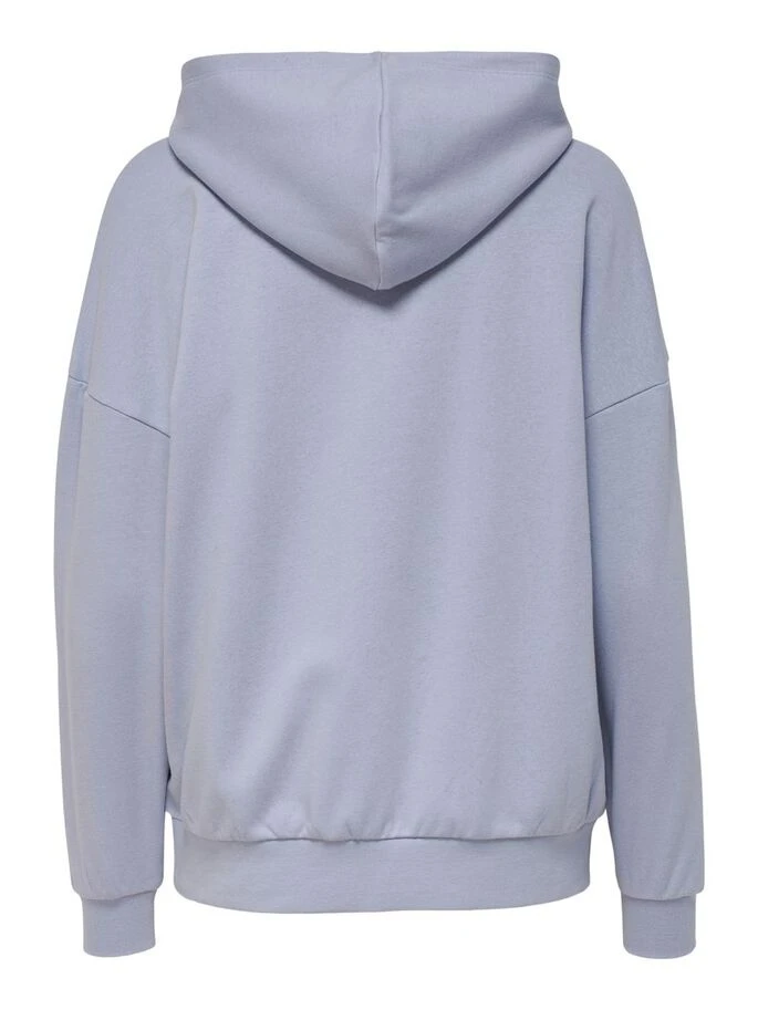 Толстовка ONLTROLLE LIFE L/S VARSITY HOOD BOX SWT 15250215-Cosmic Sky-Print:CAMBRIDGE ONLY L Бузковий — фото 4