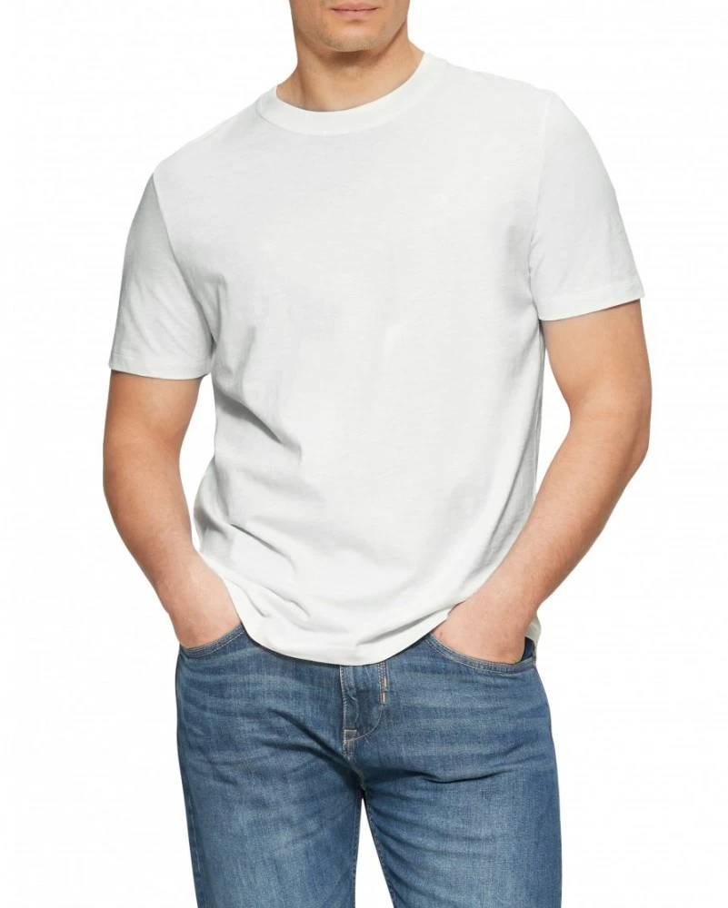 Футболка men's T-shirt 2161561-0120 s.Oliver XXL Білий — фото 2