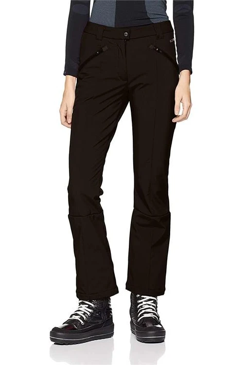 Штани лижнi WOMAN PANT WITH INNER GAITER 38A1586-U901 CMP 34 Чорний — фото 1