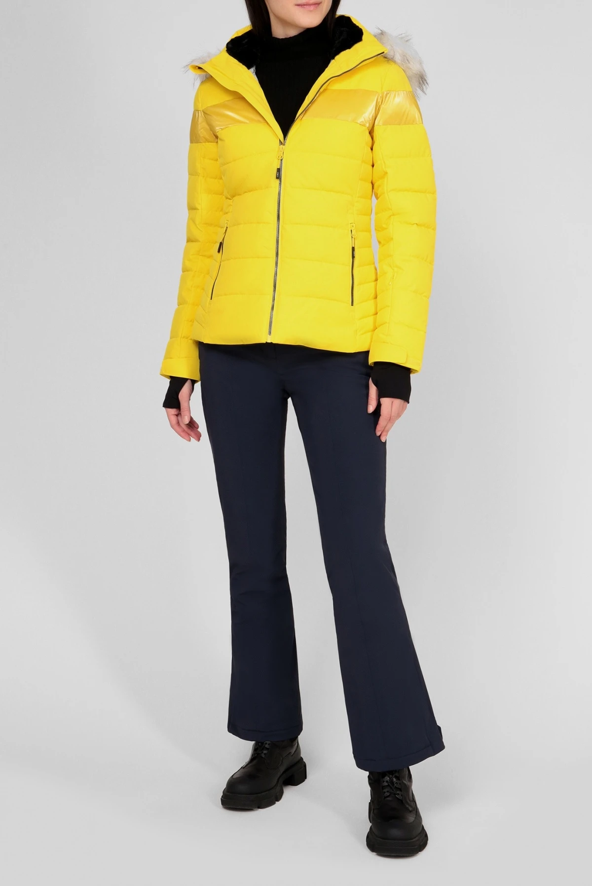 Штани лижнi WOMAN PANT 3W05526-N950 CMP 38 Темно-синій — фото 5