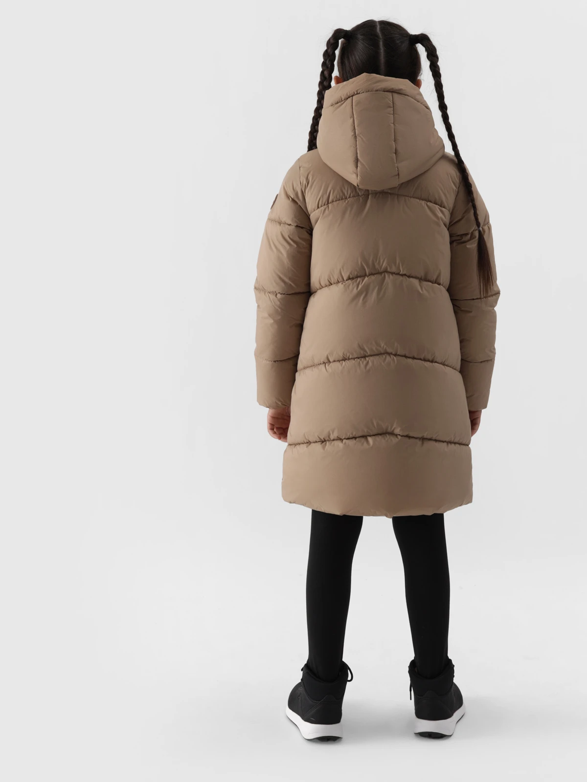 Куртка дитяча DOWN JACKET F455 4FJWAW24TDJAF455-83S 4F 134 Бежевий — фото 3