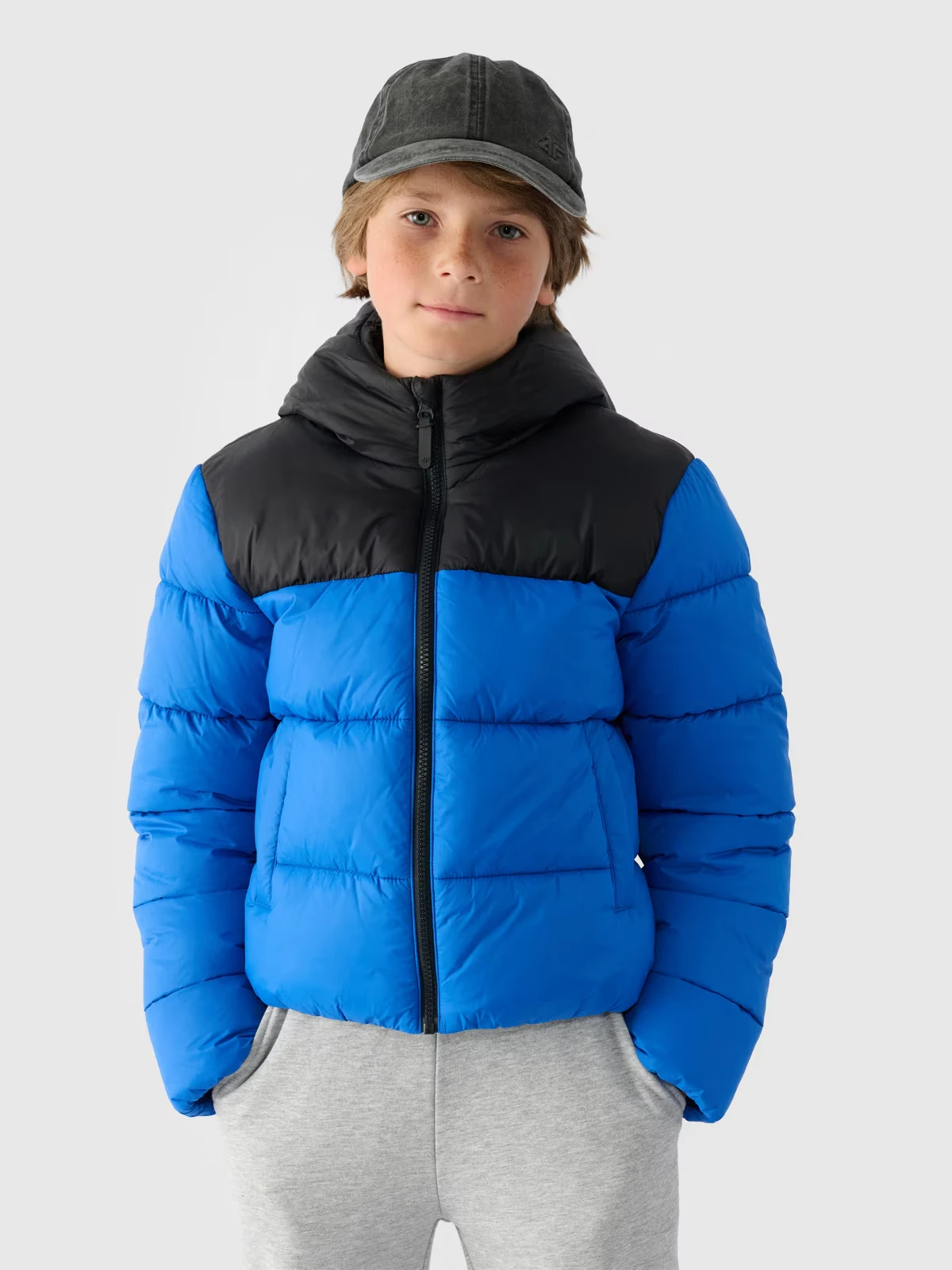 Куртка дитяча DOWN JACKET M462 4FJWAW24TDJAM462-36S 4F 128 Синій — фото 2