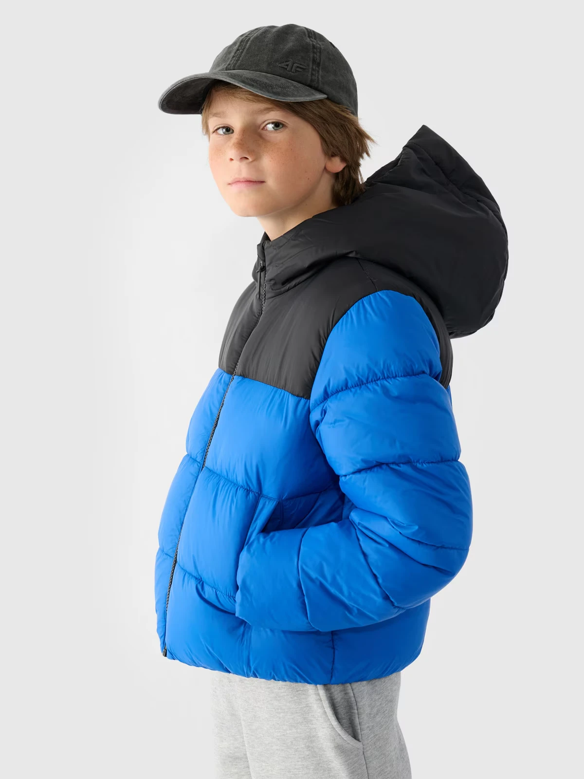 Куртка дитяча DOWN JACKET M462 4FJWAW24TDJAM462-36S 4F 128 Синій — фото 3