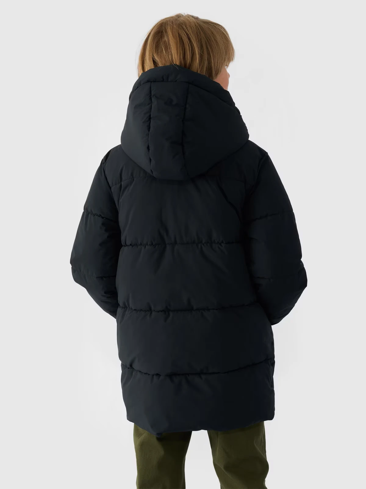 Куртка дитяча Down Jacket M464 4FJWAW24TDJAM464-20S 4F 128 Чорний — фото 4