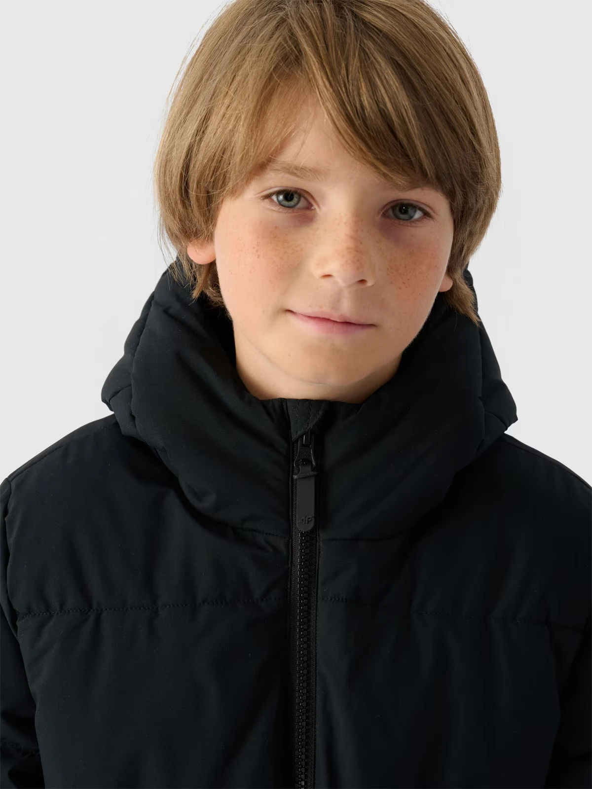 Куртка дитяча Down Jacket M464 4FJWAW24TDJAM464-20S 4F 128 Чорний — фото 5