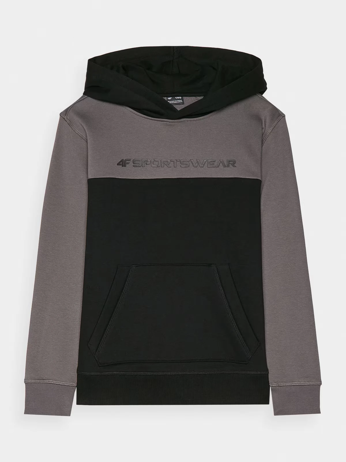 Джемпер флісовий дитячій SWEATSHIRT M1222 4FJWAW24TSWSM1222-20S 4F 128 Чорний — фото 6