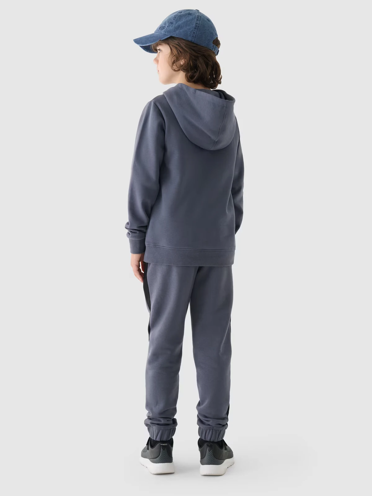 Дитячі спортивні штани TROUSERS CAS M759 4FJWAW24TTROM759-22S 4F 122 Темно-сірий — фото 4