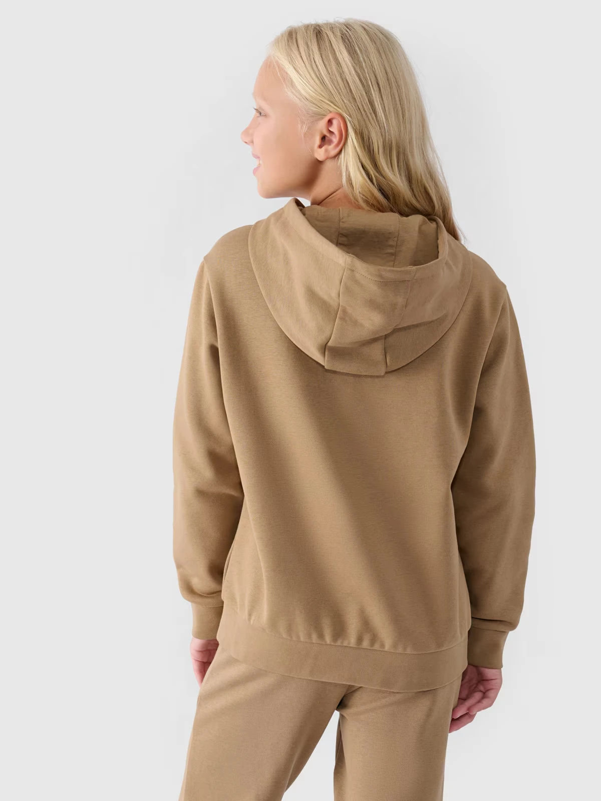 Худі дитяче SWEATSHIRT F1316 4FJWMM00TSWSF1316-83S 4F 134 Коричневий — фото 3