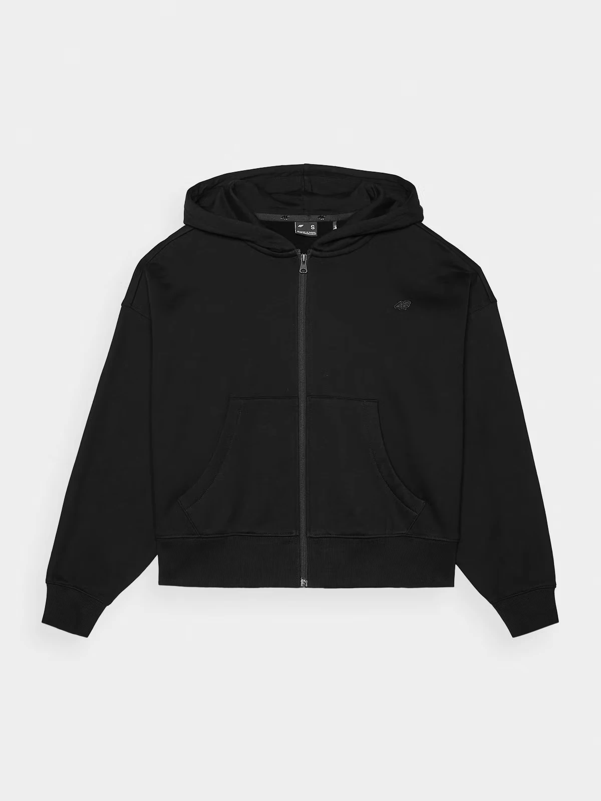 Спортивне худі SWEATSHIRT F1306 4FWAW24TSWSF1306-20S 4F L Чорний — фото 7