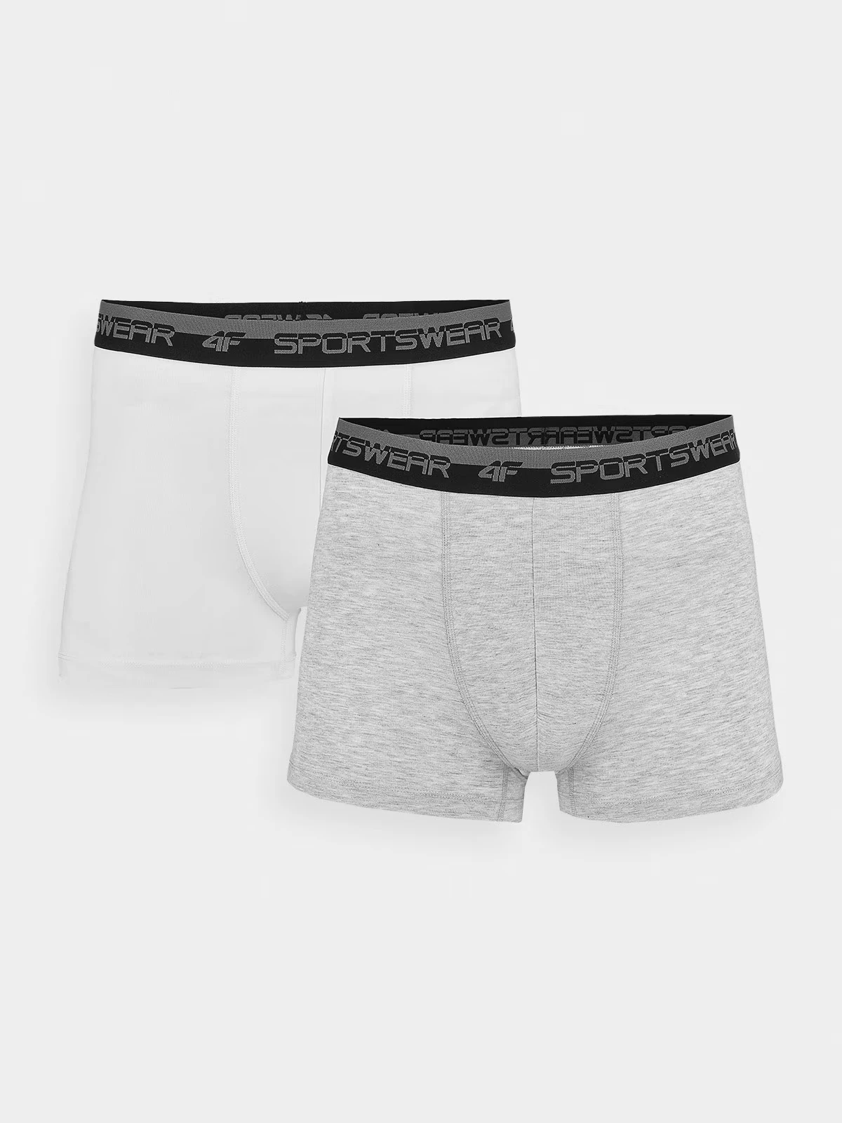 Труси боксери BOXER SHORTS M051 (2PACK) 4FWMM00UBXSM051-10S 4F 2XL Білий — фото 1