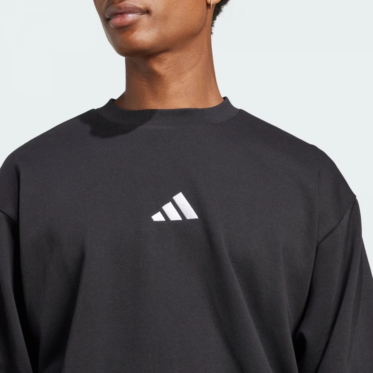 Світшот M FEELCOZY SWT JE3794 Adidas L Чорний — фото 5