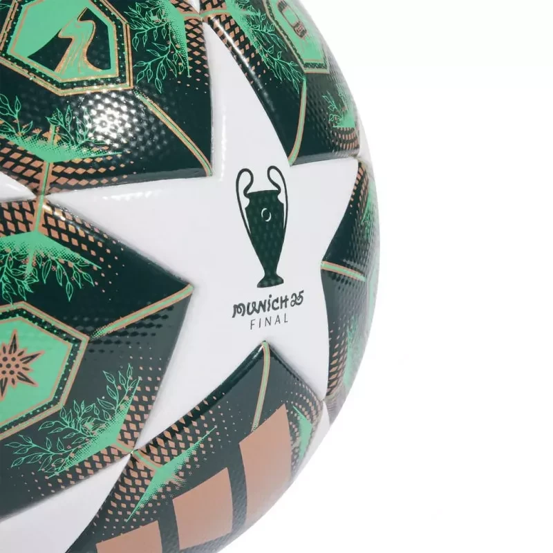 М'яч футбольний UCL PRO JH1279 Adidas 5 Зелений — фото 4