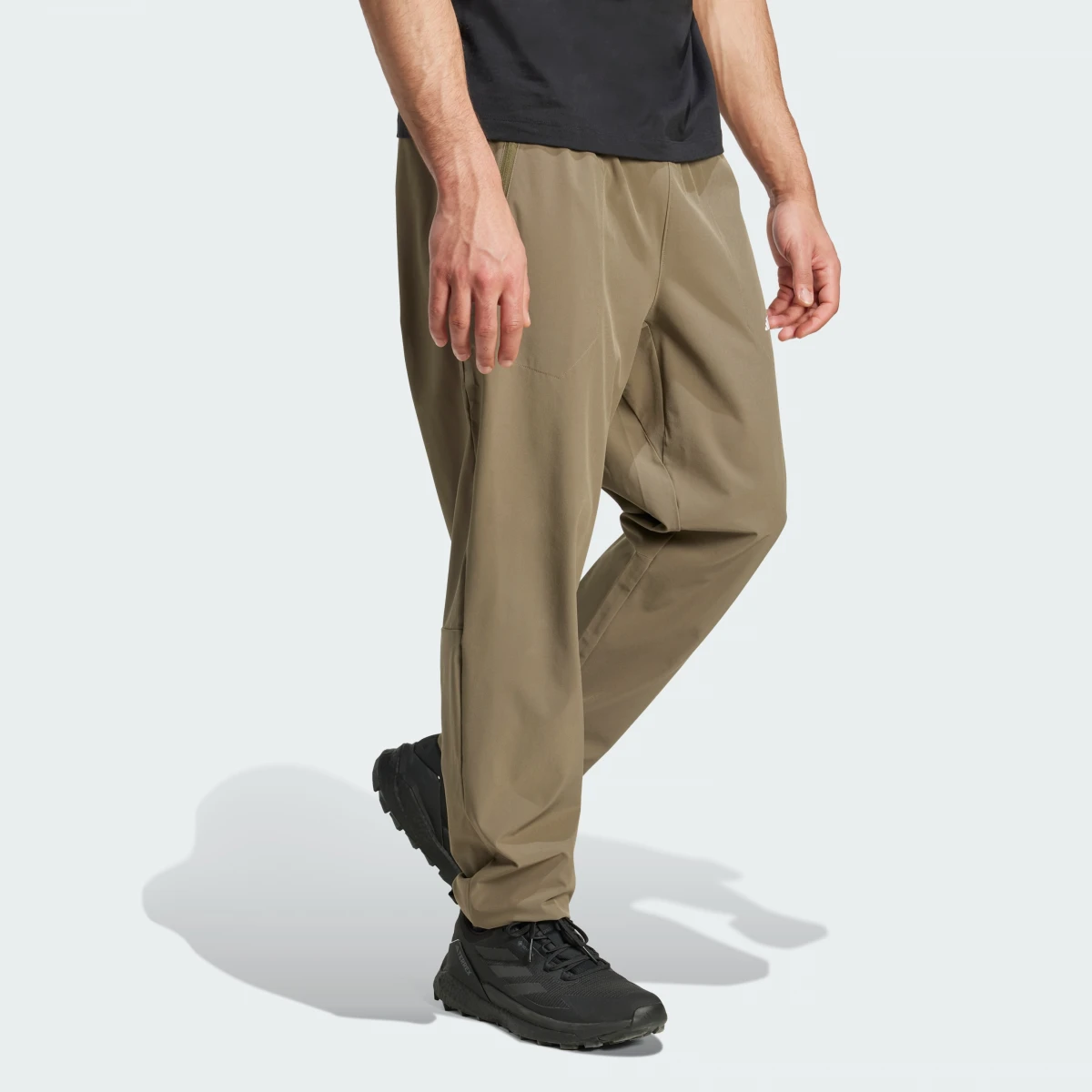Штани MT ESS PANTS JM3130 Adidas L Хакі — фото 4