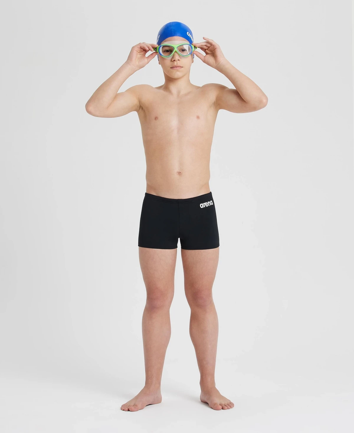 Шорти для плавання BOY'S TEAM SWIM SHORT SOLID 004777-550 Arena 10 Чорний — фото 6