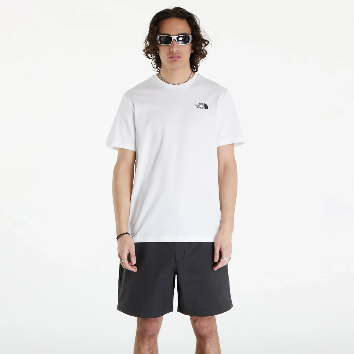 Футболка чоловіча The North Face Box Nse Tee White (0A87NPFN41) — фото 1