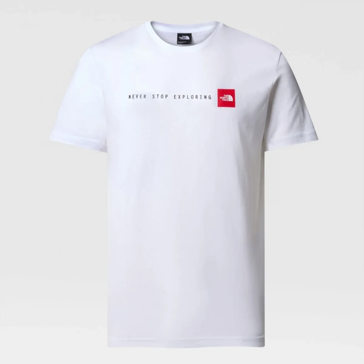 Футболка чоловіча The North Face Never Stop Exploring Tee White (0A87NSFN41) — фото 6