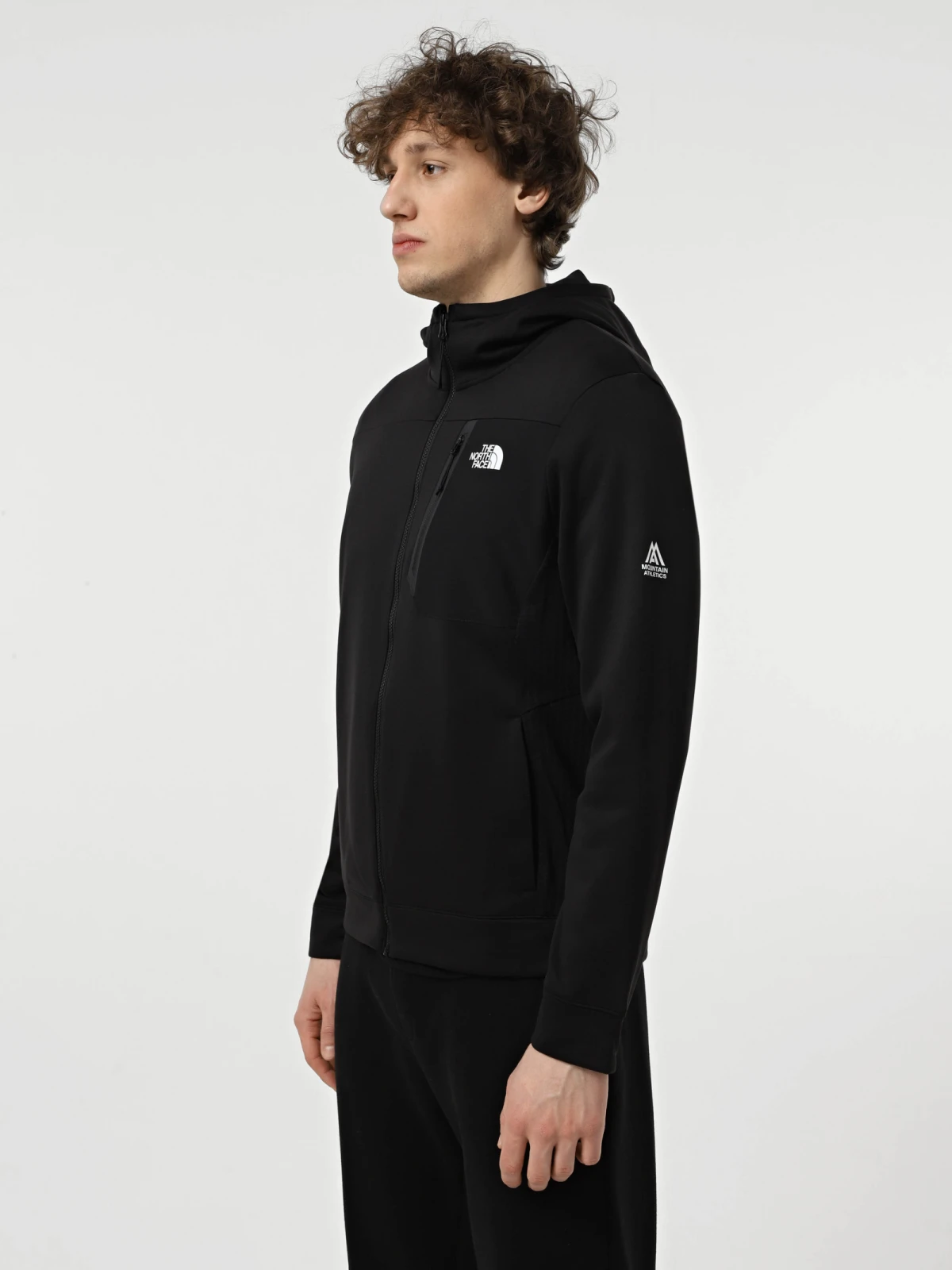 Кофта чоловіча The North Face Ma Fz Fleece Black (0A893QJK31) — фото 1