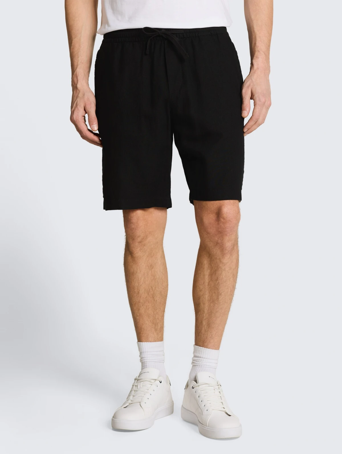 Шорти чоловічі Denim Shorts 1049705-29999 Tom Tailor XXL Чорний — фото 2