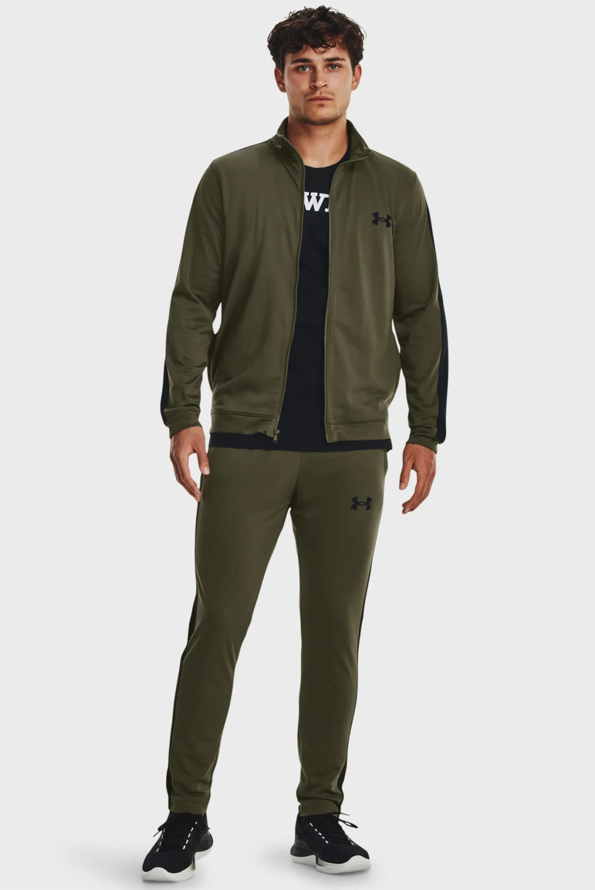 Спортивний костюм чоловічий Under Armour Emea Track Olive (1357139-390) — фото 1