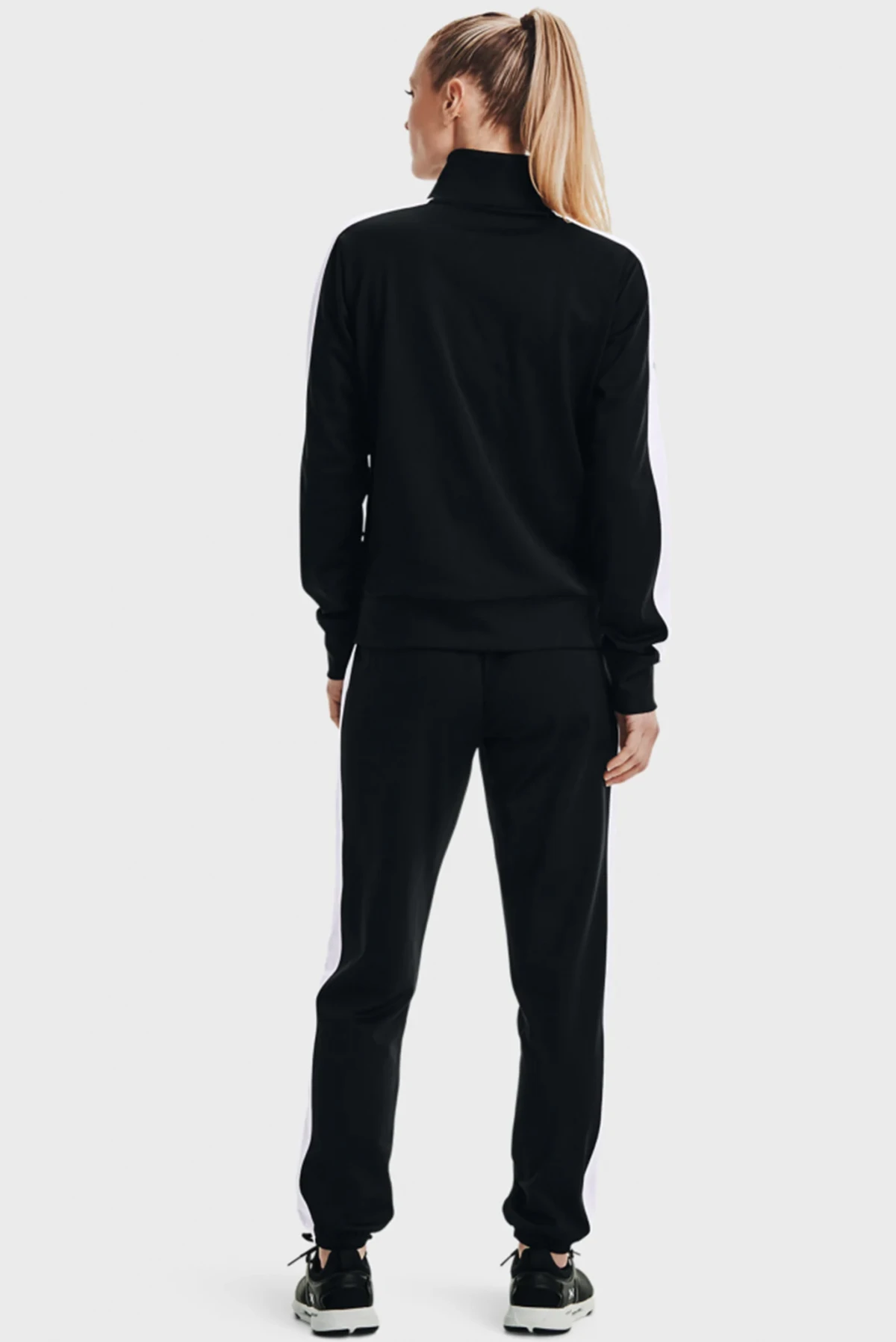 Спортивний костюм жіночий Under Armour Tricot Tracksuit Black (1365147-001) — фото 4