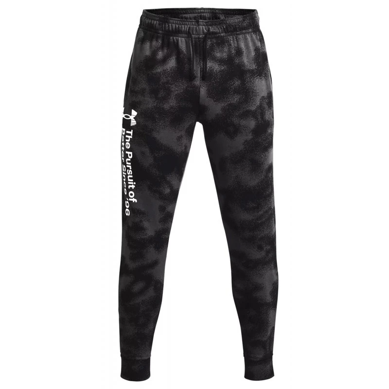 Брюки чоловічі Under Armour Pants Ua Rival Terry Novelty Jgr-Blk Black (1377593-001) — фото 6